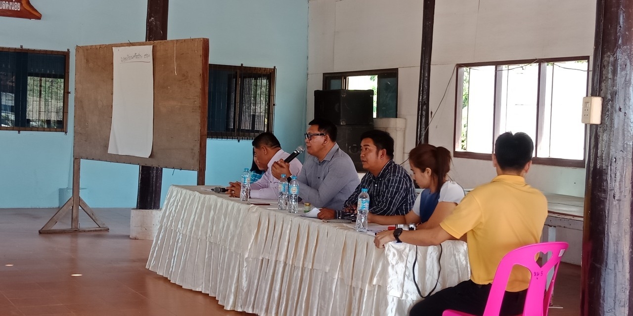 การประปาส่วนภูมิภาคสาขาพนมสารคาม ร่วมจัดประชาคมรับโอนกิจการประปา...