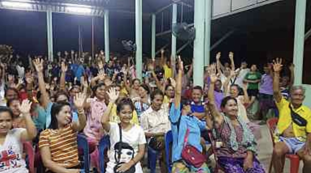 การประปาส่วนภูมิภาคสาขาคลองใหญ่ ร่วมจัดประชาคมรับโอนกิจการประปา...